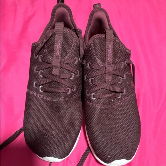 adidas Shoes Adidas Cloudfoam Burgundy Tennis Shoe Size 15 B6